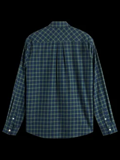 Relaxed fit lightweight flannel check shirt-Scotch & Soda Outlet
