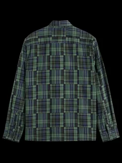 Relaxed fit patchwork shirt-Scotch & Soda Clearance