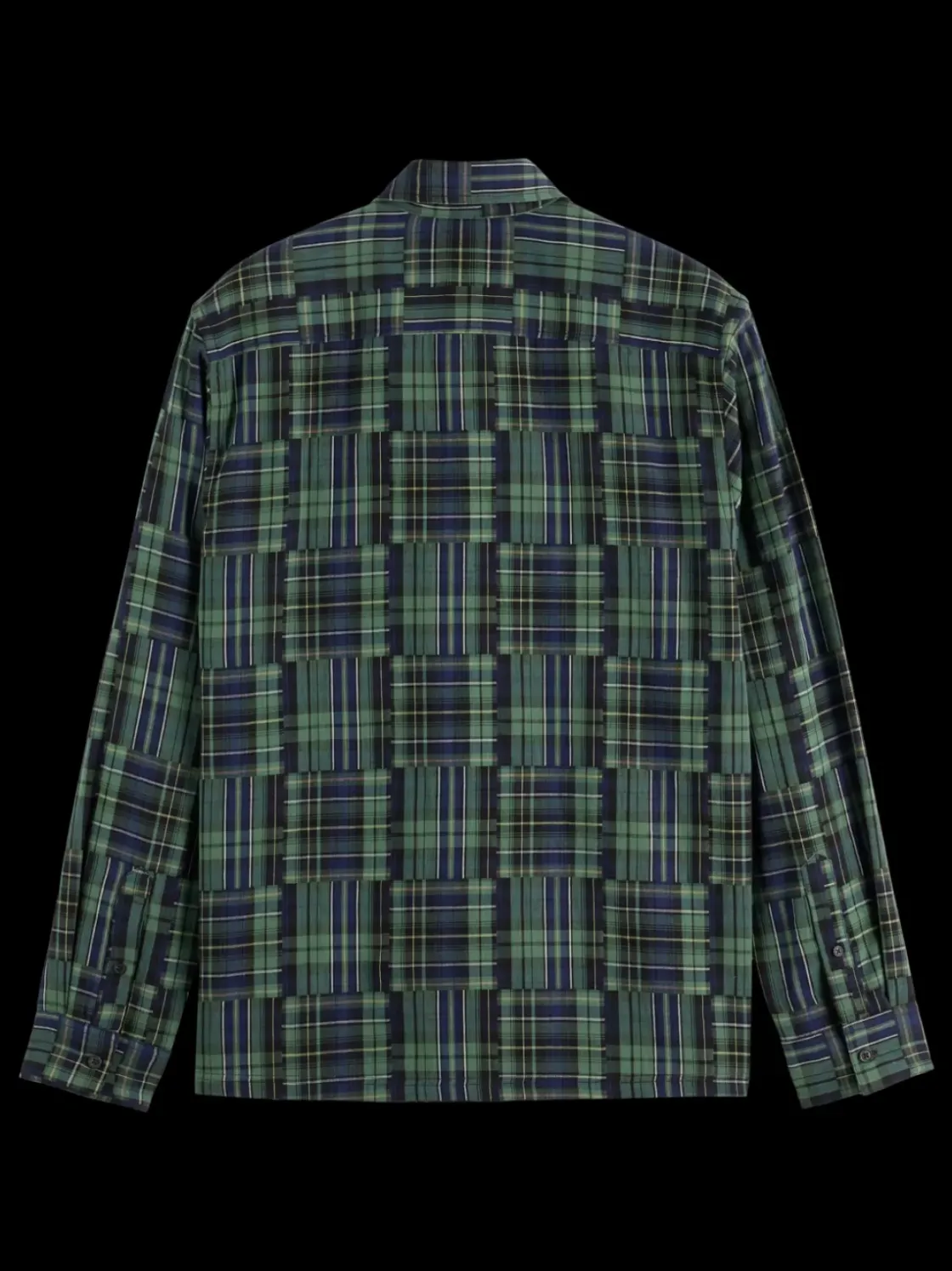 Relaxed fit patchwork shirt-Scotch & Soda Clearance