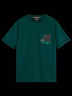 RELAXED FIT POCKET T-SHIRT-Scotch & Soda Clearance