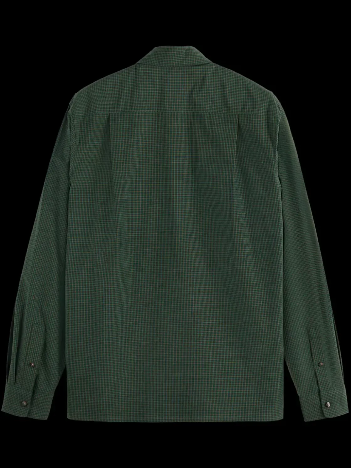 Relaxed fit yarn-dyed micro-check shirt-Scotch & Soda Fashion