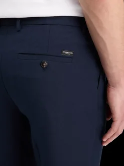 RELAXED STRAIGHT FIT PLEATED WOOL BLEND CHINO-Scotch & Soda Sale