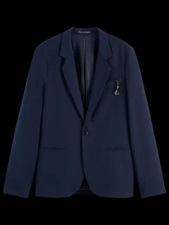 RELAXED WOOL-BLEND SINGLE-BUTTON BLAZER-Scotch & Soda Fashion