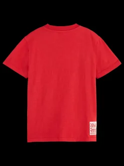 RELAXED-FIT ARTWORK T-SHIRT-Scotch & Soda Online