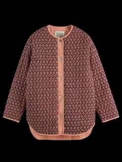 Reversible blockprint liner jacket-Scotch & Soda Outlet