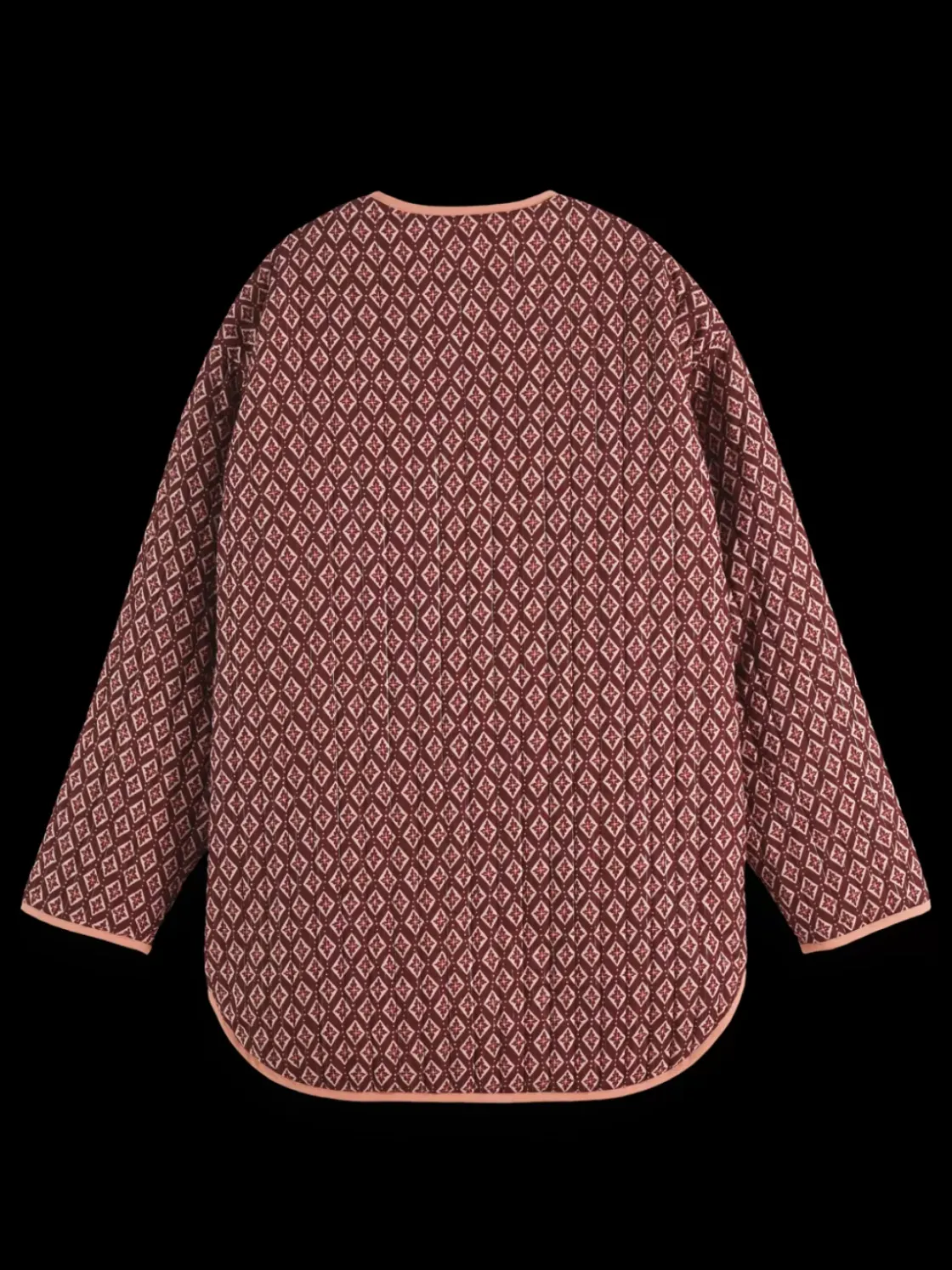 Reversible blockprint liner jacket-Scotch & Soda Outlet