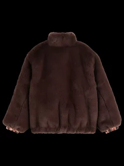 REVERSIBLE FAUX FUR ZIP-THROUGH JACKET-Scotch & Soda New