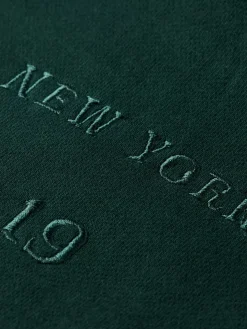 Rib insert zipped loose fit hoodie-Scotch & Soda Best