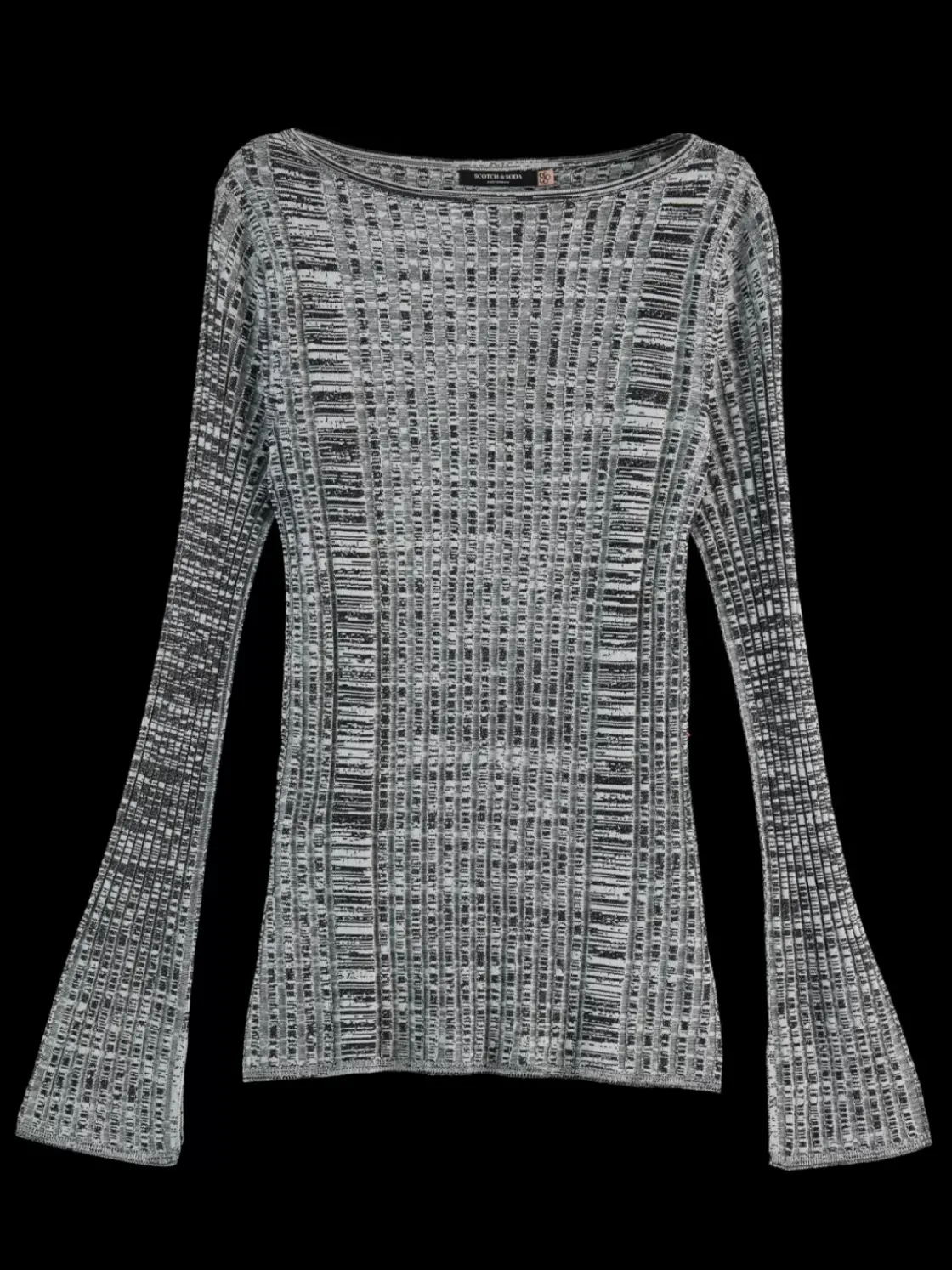 Ribbed knitted pullover-Scotch & Soda Online