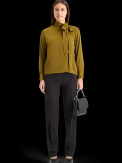 ROBYN - TUXEDO PANT WITH SATIN DETAIL-Scotch & Soda Best