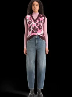 ROLL UP NECK LONG SLEEVE T-SHIRT-Scotch & Soda Hot