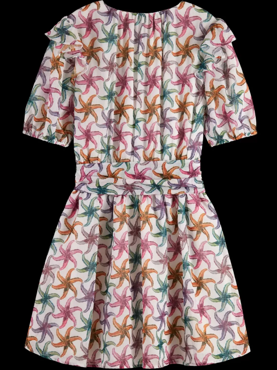 RUFFLED MINI DRESS-Scotch & Soda Discount