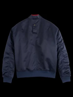 SATIN BOMBER-Scotch & Soda New