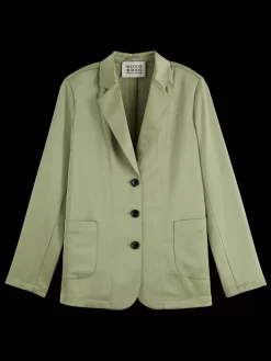 SB SATIN BLAZER-Scotch & Soda Best