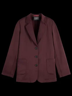 SB SATIN BLAZER-Scotch & Soda Best