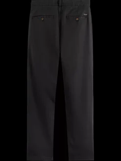 Seasonal - straight fit garment-dyed pleated chino-Scotch & Soda New