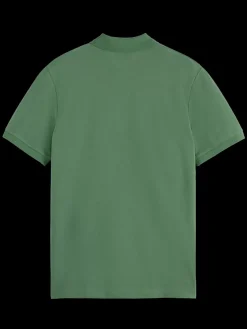 Seasonal core - logo pique polo-Scotch & Soda New
