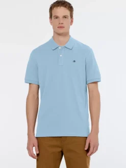 Seasonal core - logo pique polo-Scotch & Soda New