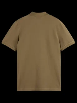 Seasonal core - logo pique polo-Scotch & Soda New