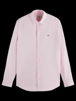 Seasonal core - Regular fit solid oxford shirt-Scotch & Soda Hot