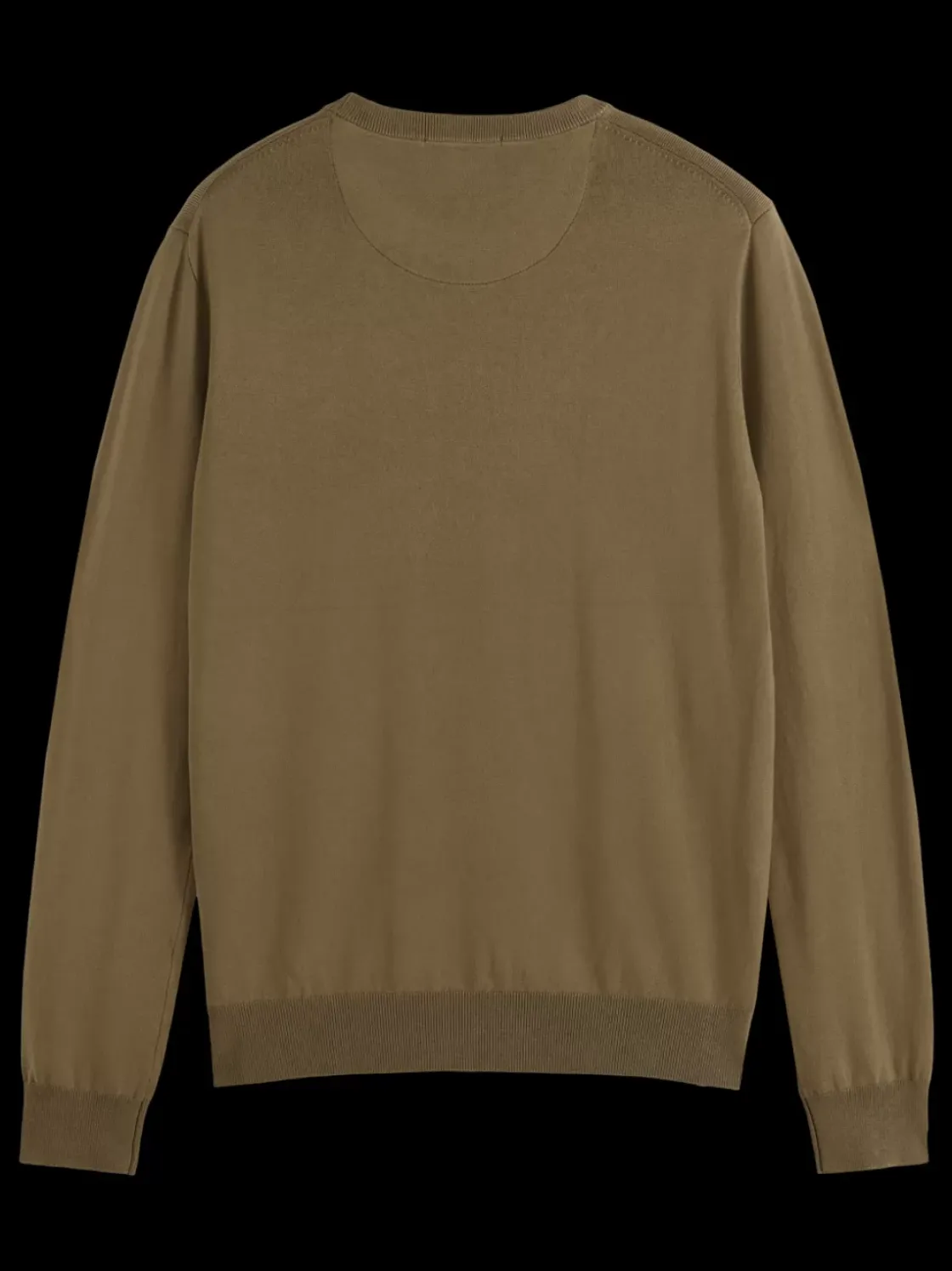 Seasonal core - viscose regular fit crewneck-Scotch & Soda Online