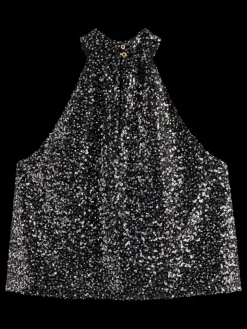 SEQUIN TANK TOP-Scotch & Soda Online
