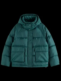 SHORT RIPSTOP PUFFER-Scotch & Soda Fashion