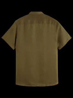 Short sleeve linen shirt-Scotch & Soda Online