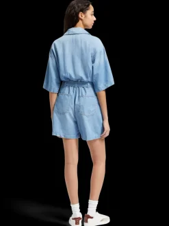 SHORT SLEEVE PLAYSUIT  SEA SHELLS-Scotch & Soda Fashion