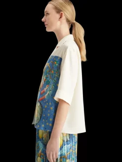 SHORT SLEEVED SHIRT EMBASSY OF THE FREE MIND PRINT-Scotch & Soda Hot