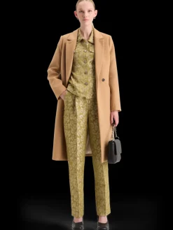 SINGLE BREASTED HERRINGBONE WOOL BLEND TAILORED COAT-Scotch & Soda Online