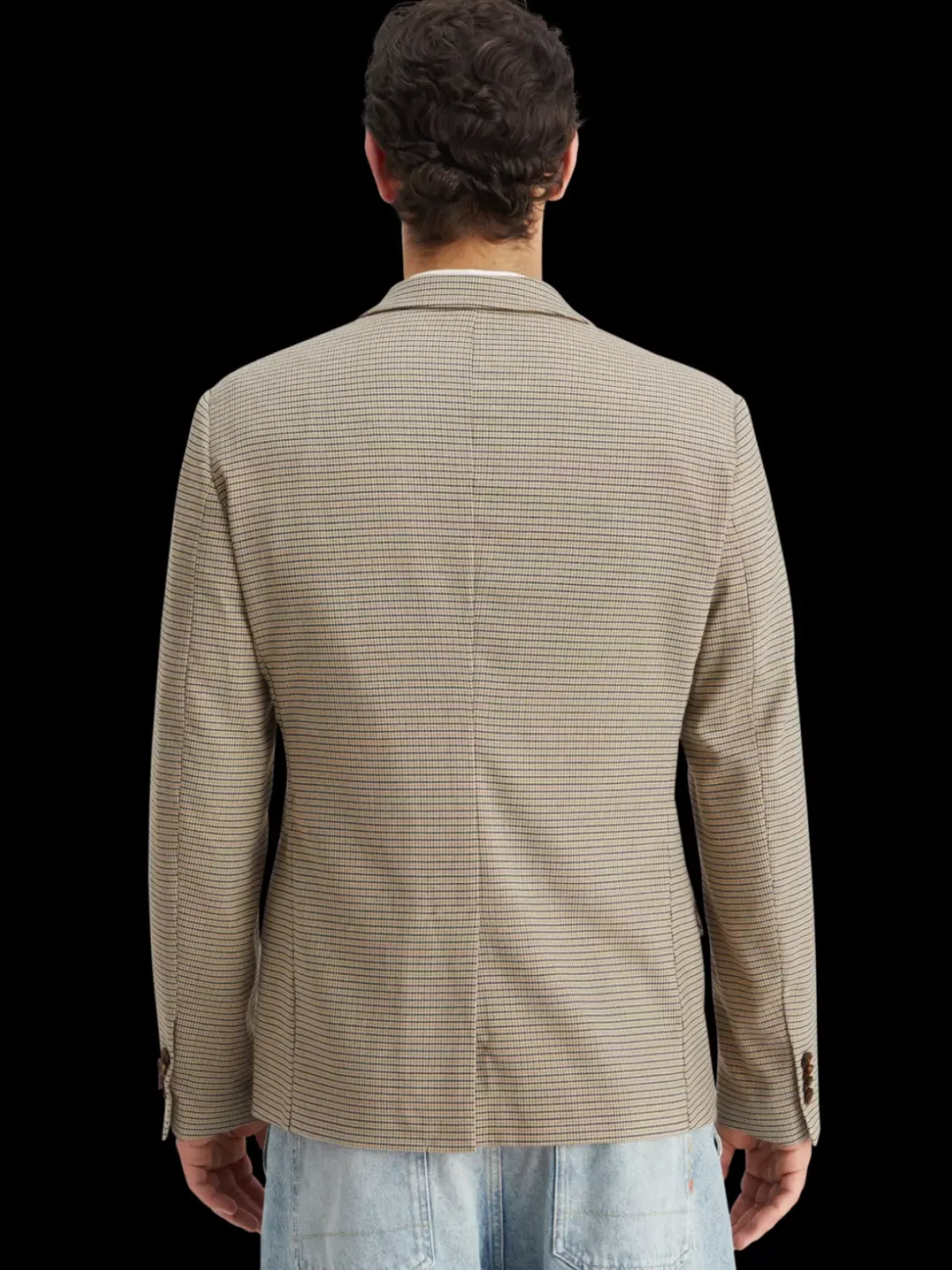 Single breasted yarn-dyed blazer-Scotch & Soda Sale