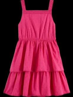 Sleeveless clip jacquard dress-Scotch & Soda Discount