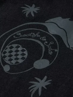 SLUB V-NECK REGULAR FIT T-SHIRT-Scotch & Soda Fashion