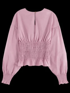 SMOCKED TOP-Scotch & Soda Clearance