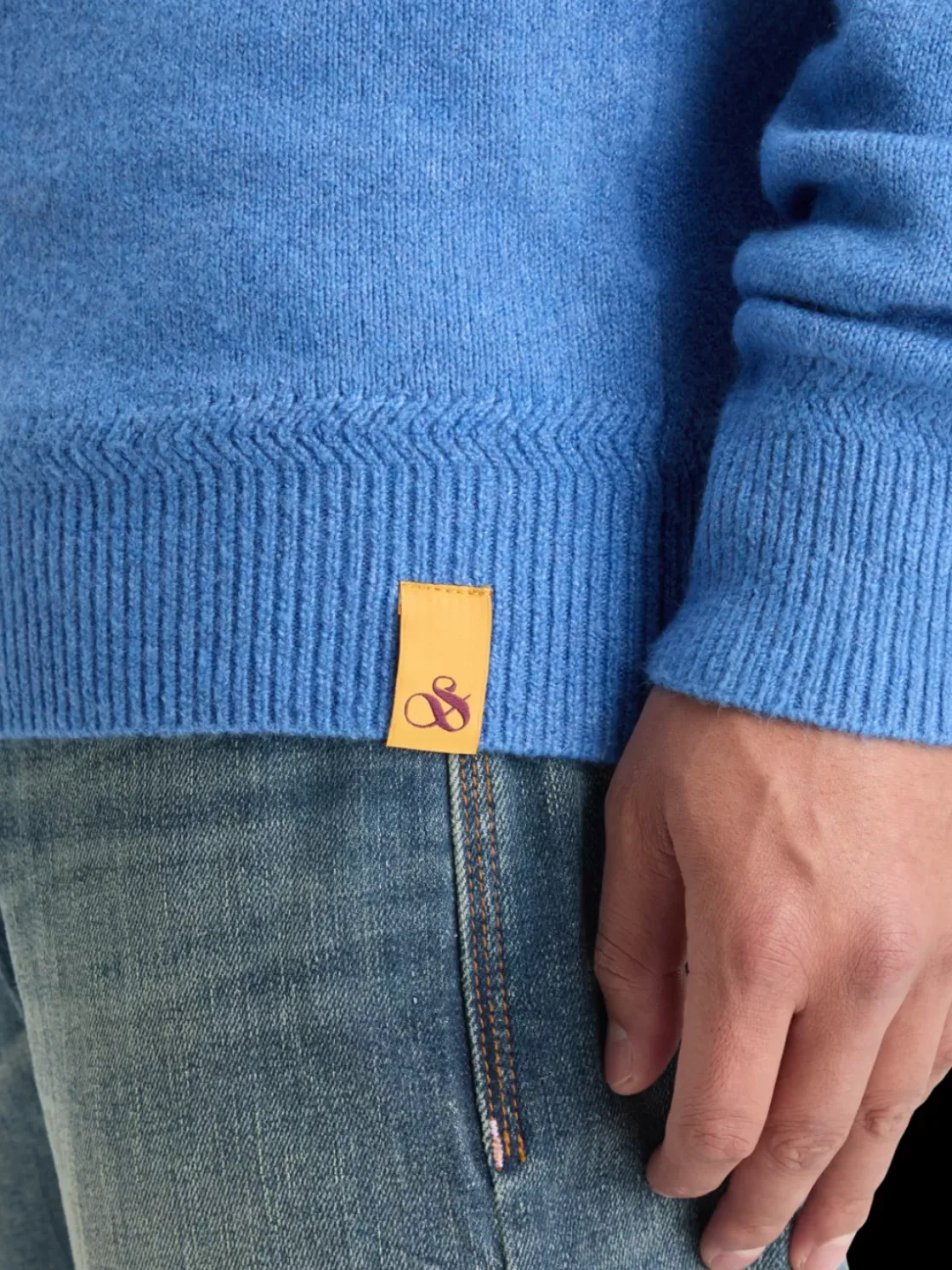 SOFT KNIT REGULAR FIT SWEATER-Scotch & Soda Best