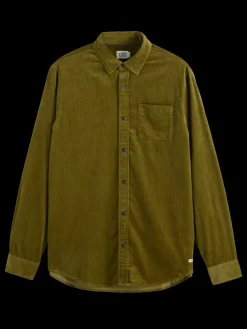 SOLID CORDUROY SHIRT-Scotch & Soda Sale