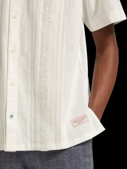 Solid cotton shirt-Scotch & Soda Hot