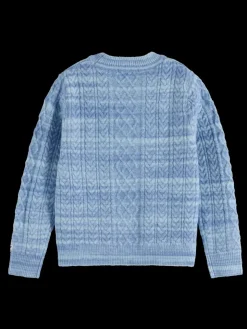 SPACE DYED CABLE KNIT-Scotch & Soda Sale