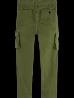 STRAIGHT LEG PEACHED CARGO PANT-Scotch & Soda New