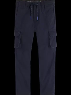 STRAIGHT LEG PEACHED CARGO PANT-Scotch & Soda New