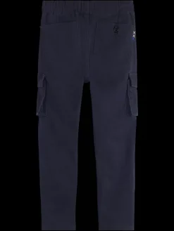 STRAIGHT LEG PEACHED CARGO PANT-Scotch & Soda New