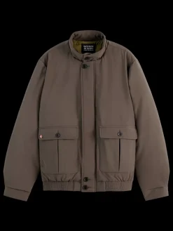 STRETCH HARRINGTON SOFTSHELL JACKET-Scotch & Soda Clearance