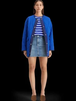 STRIPED CROPPED T-SHIRT-Scotch & Soda New