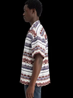 Structured printed stripe shirt-Scotch & Soda Discount