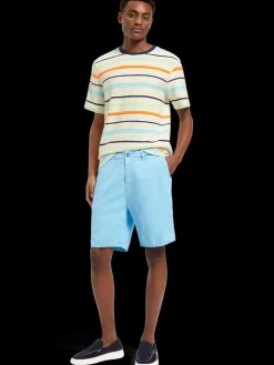 Structured striped t-shirt-Scotch & Soda Fashion