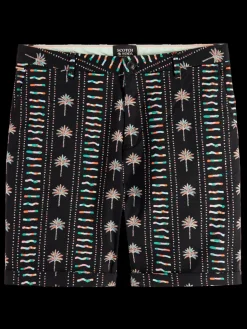 Stuart- printed stretch-cotton chino short-Scotch & Soda Best
