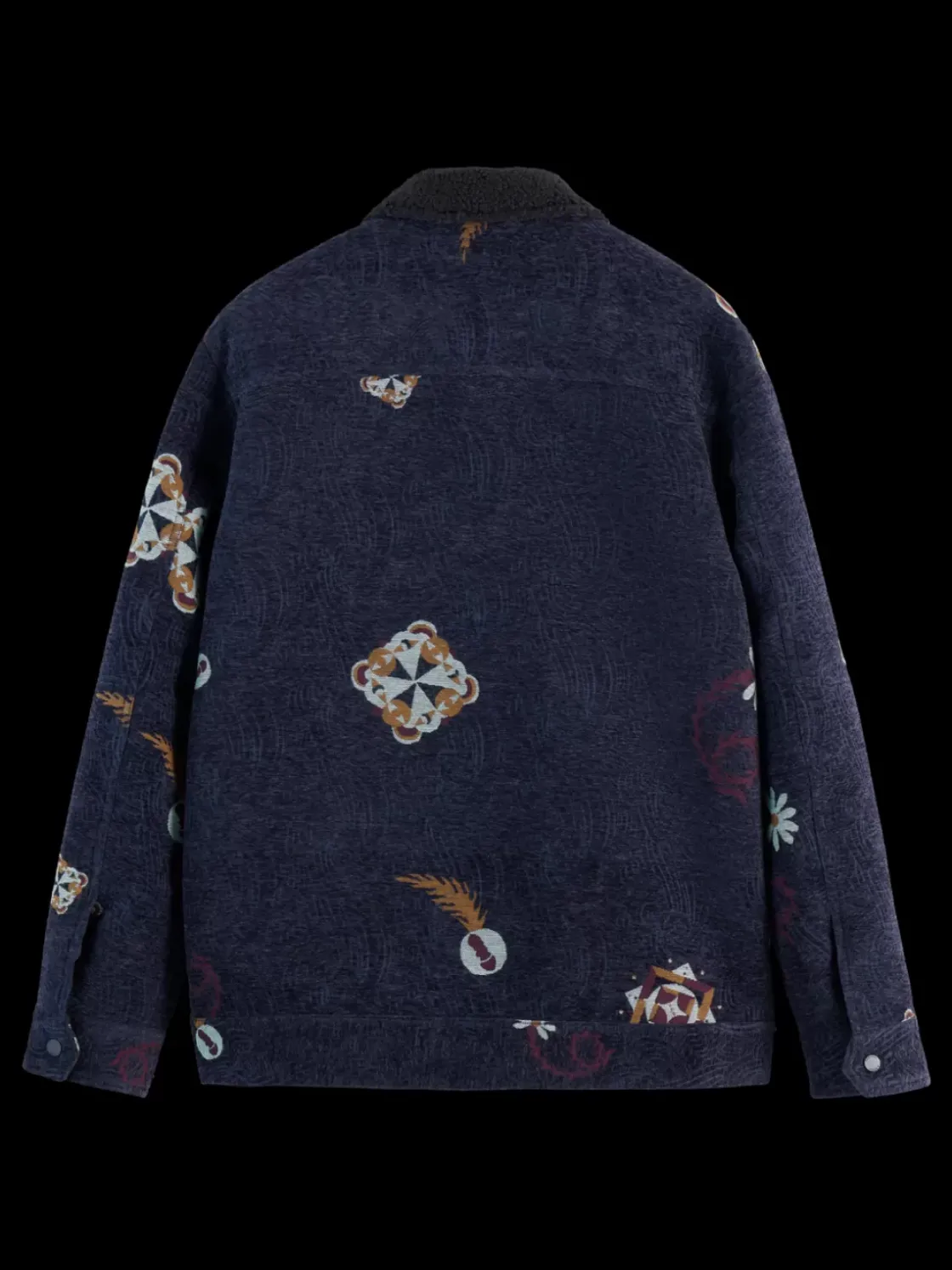 SWIRL POETRY JACQUARD TRUCKER-Scotch & Soda Outlet