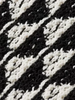 Textured jacquard dropped shoulder long sleeve polo-Scotch & Soda Discount