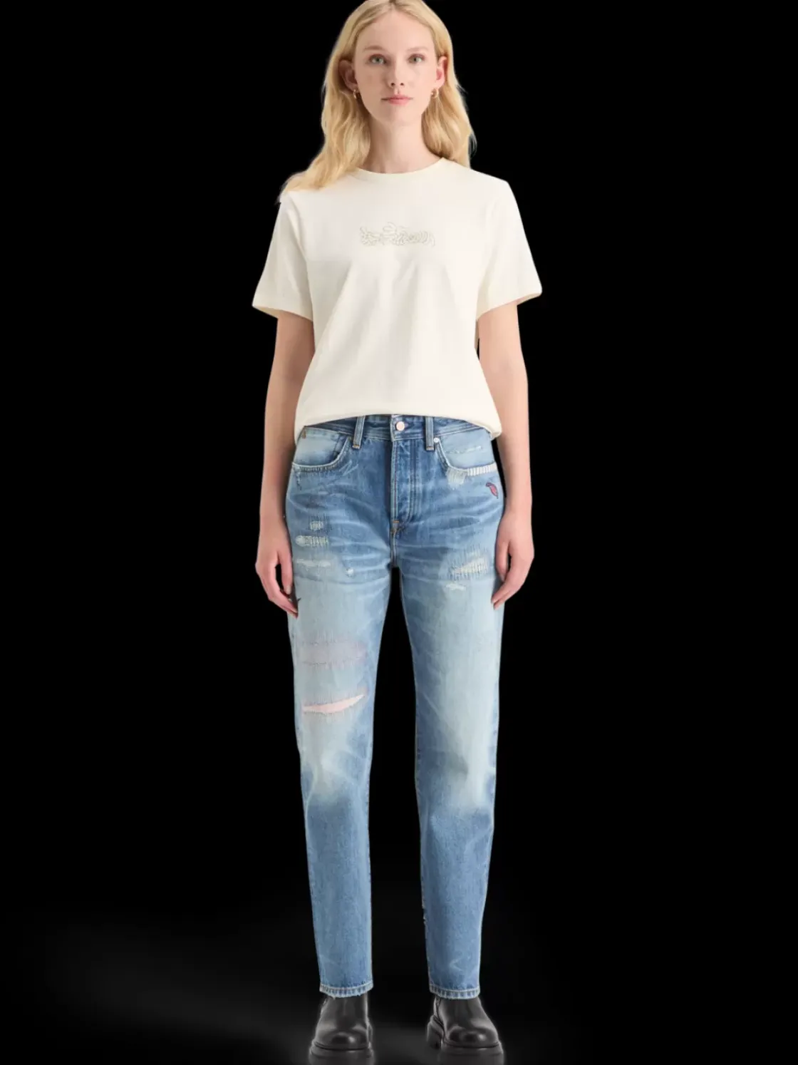 THE BUZZ SLIM BOYFRIEND JEANS -Scotch & Soda Outlet